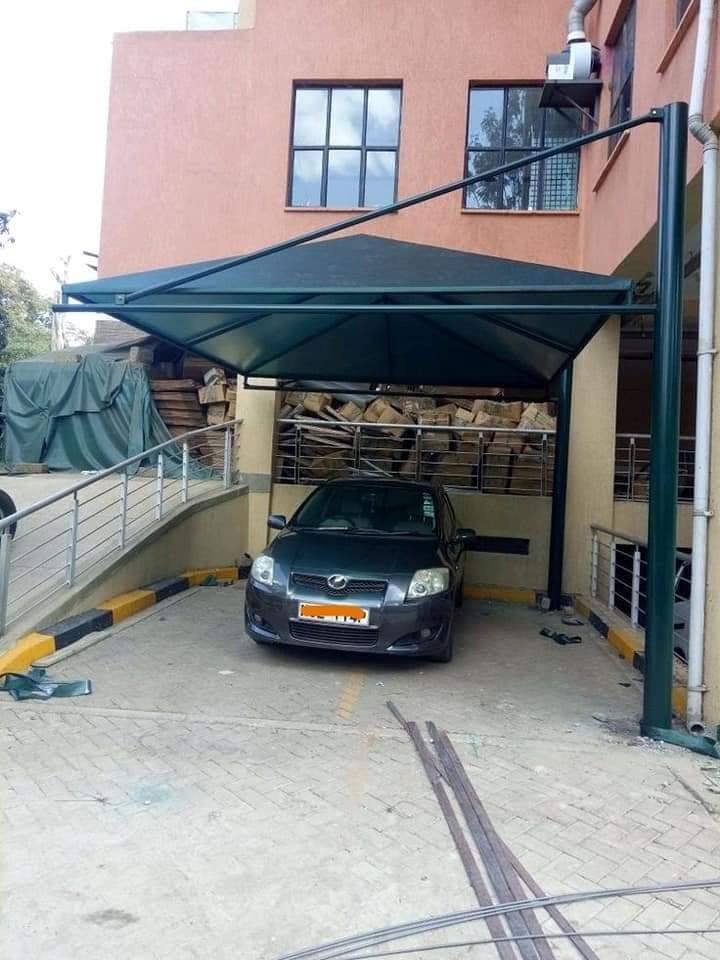 custom car parking shade